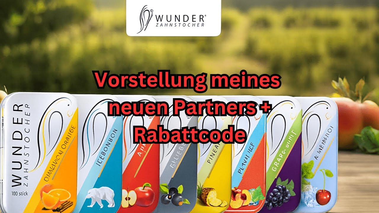 Wunder Zahnstocher - Vorstellung meines neuen Partners + Rabattcode