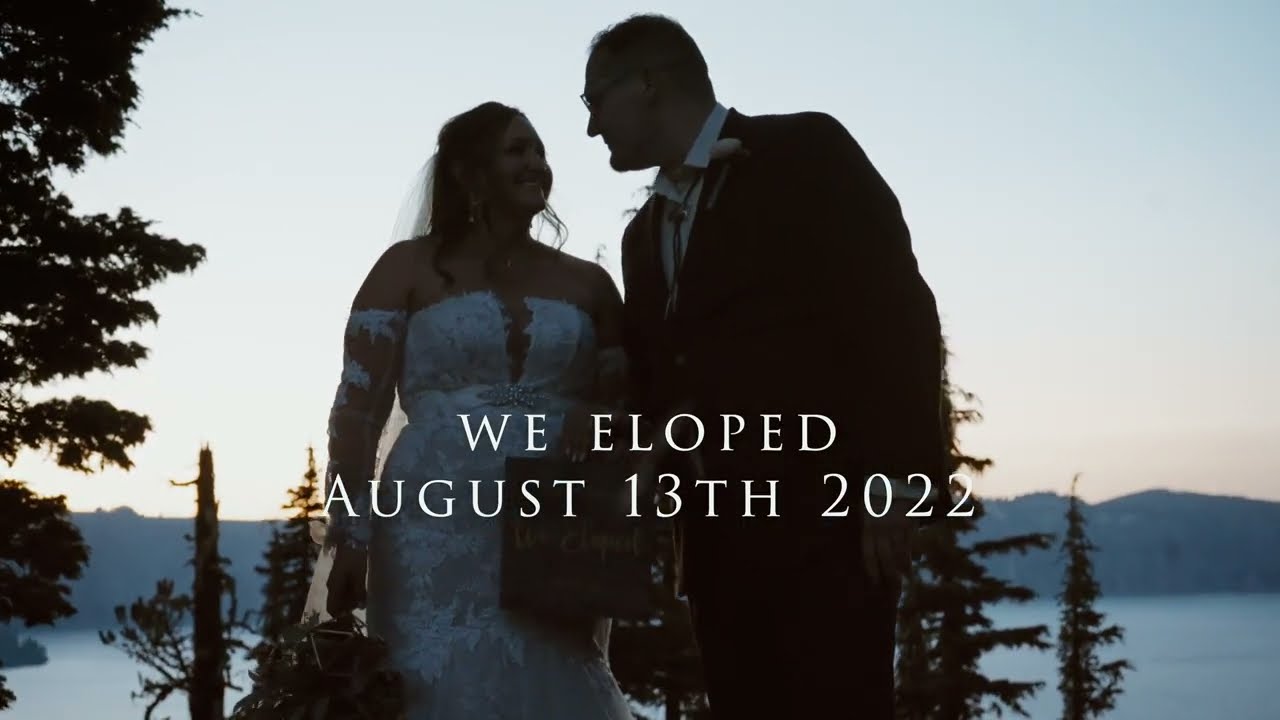 Marissa + Chris Crater Lake Elopement