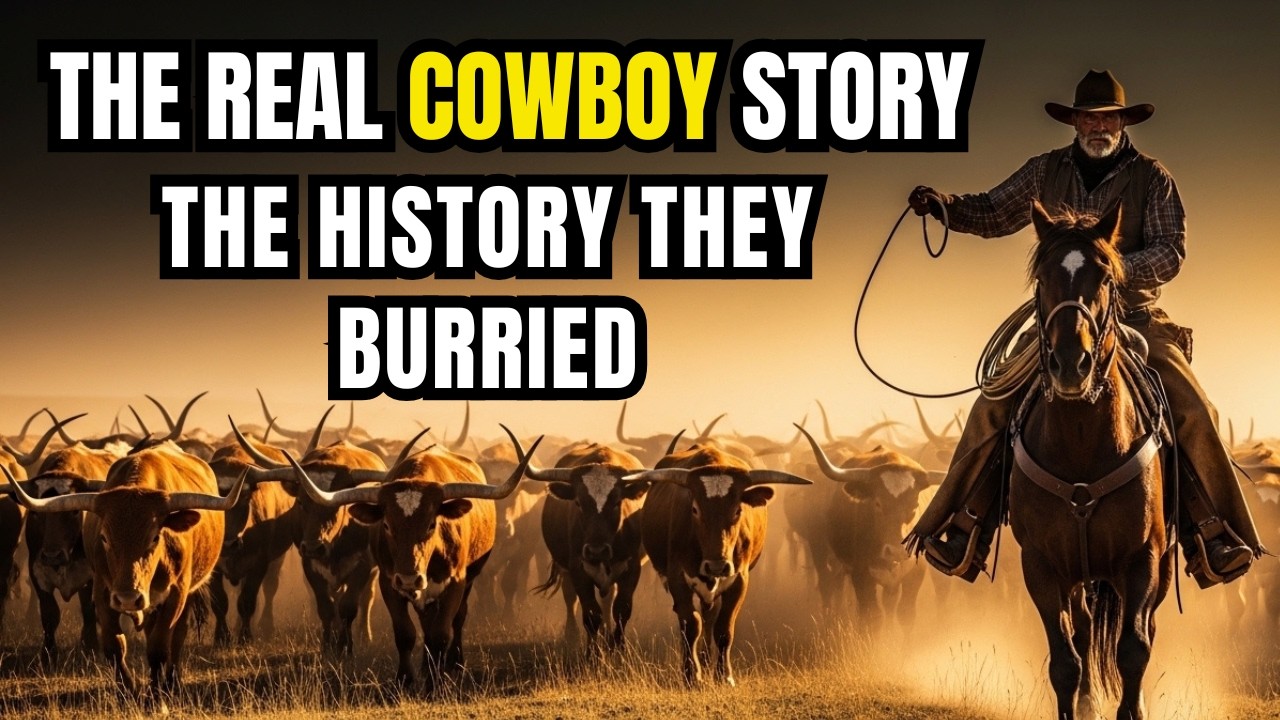 They Lied To You About The Real Cowboy —The History Nobody Tells You | Story to Improve Your English