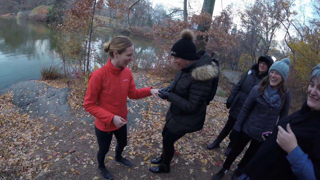 Central Park Proposal Gone Wrong! She Slapped!