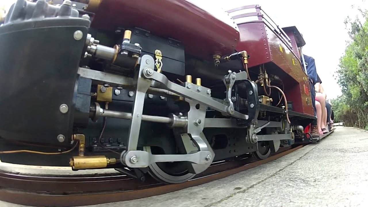 Walschaerts Valve gear on 1/3 scale DHR B-Class engine