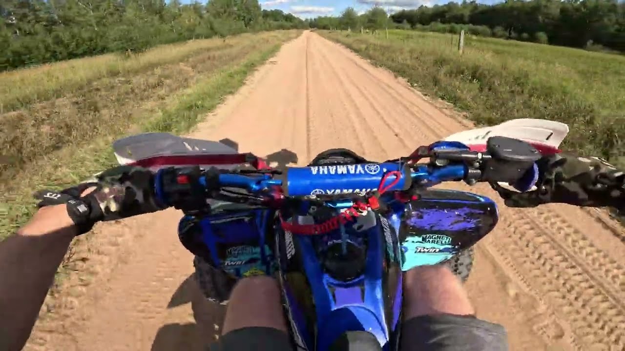 Лето на Pantera NC250 (Yamaha Raptor 250)