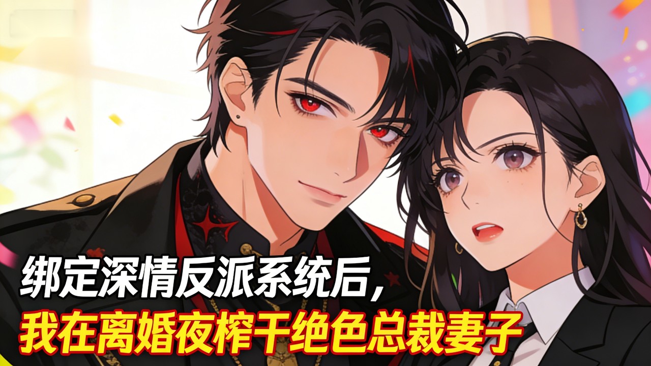綁定深情反派系統後，我在離婚夜榨幹絕色總裁妻子。系統任務竟是讓高冷妻子在離婚夜徹底沉淪。#都市小说 #玄幻小说