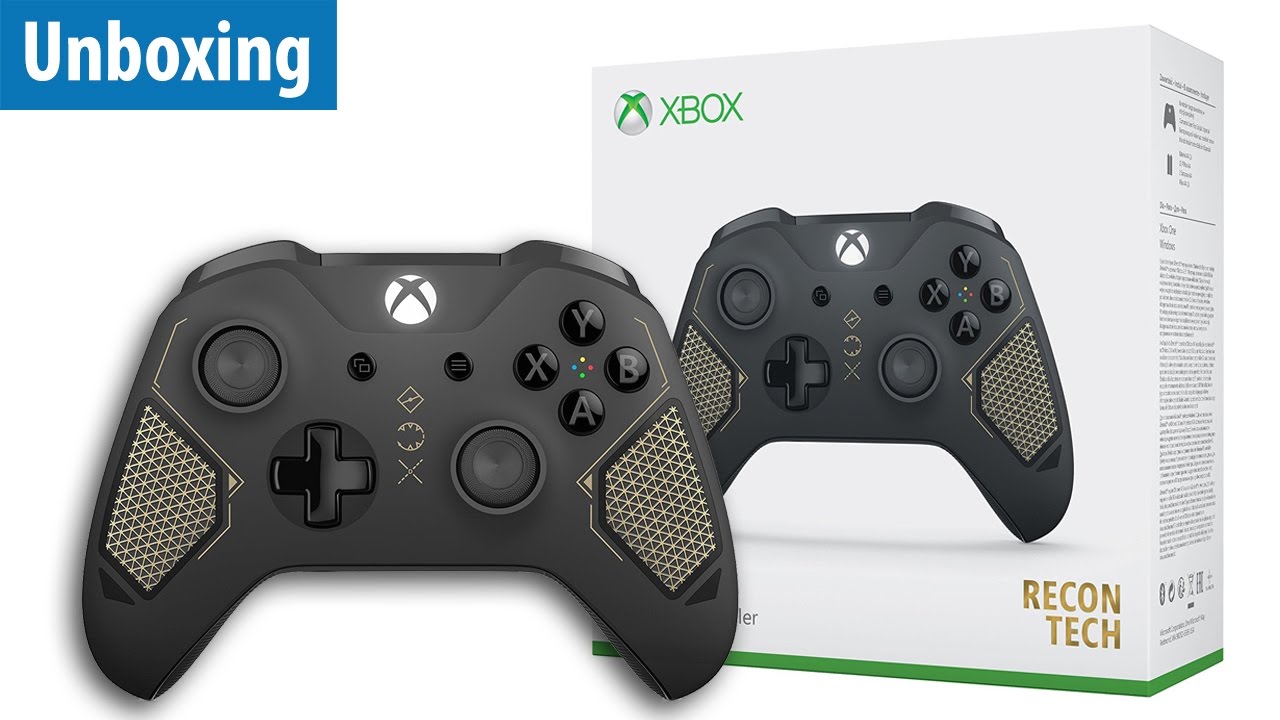 Recon Tech: Neuer Xbox One Controller mit Bluetooth & mehr Grip im Unboxing