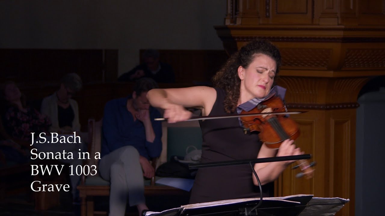 J.S.Bach Sonata no.2 in a, BWV 1003 1.Grave Liza Ferschtman violin
