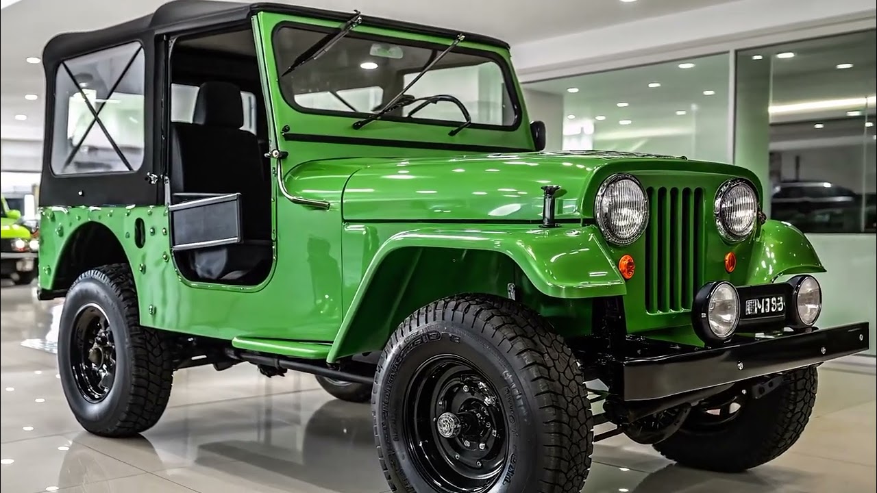 &ldquo;2025 Mahindra CJ3B Jeep REBORN! 🔥 Insane Off-Road Monster Upgrade You MUST See