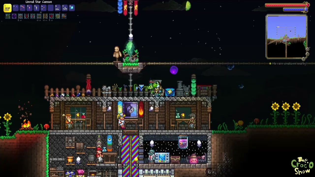 Terraria Journey Mode; Episode 14: The Much needed Building episode
