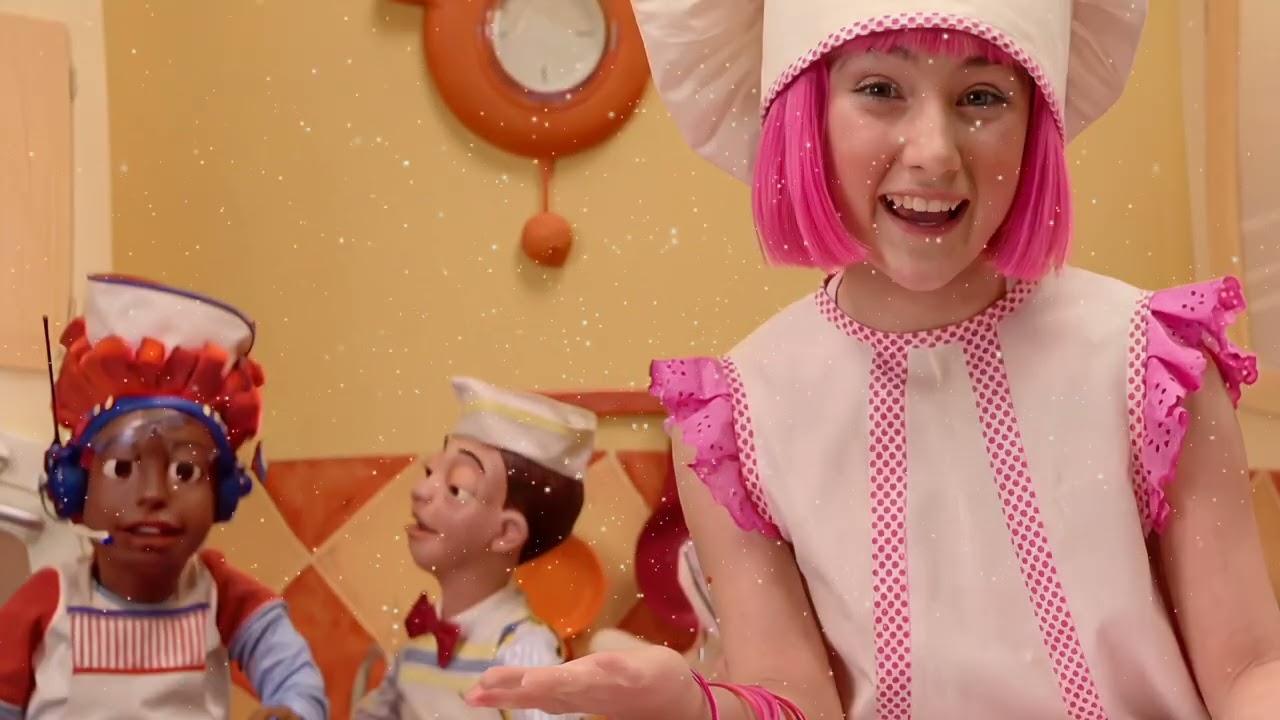É Hora de Fazer Bolo - Lazy Town (em Português - Brasil)