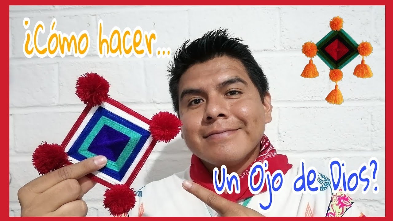 ¿Cómo hacer un OJO DE DIOS (TSIK+RI) WIXARIKA? | UTSIEKAME