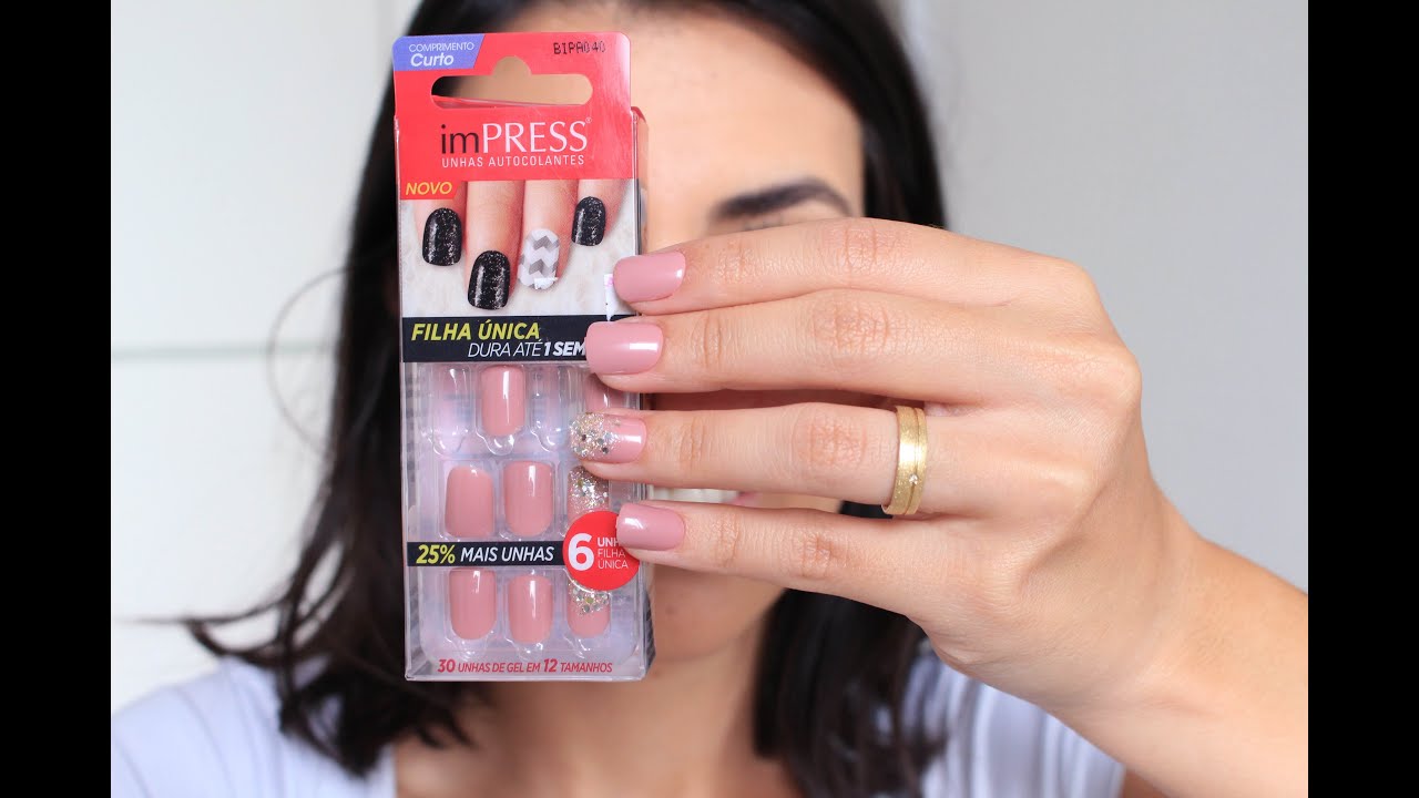 Resenha: Unhas de gel imPRESS Kiss New York