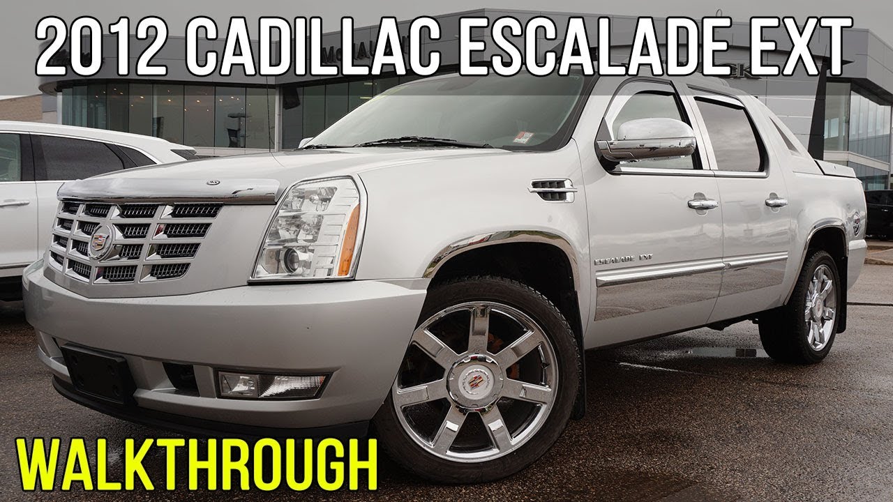 2012 Cadillac Escalade EXT Luxury AWD | 6.2L V8, Chrome Add-Ons (Walkthrough)
