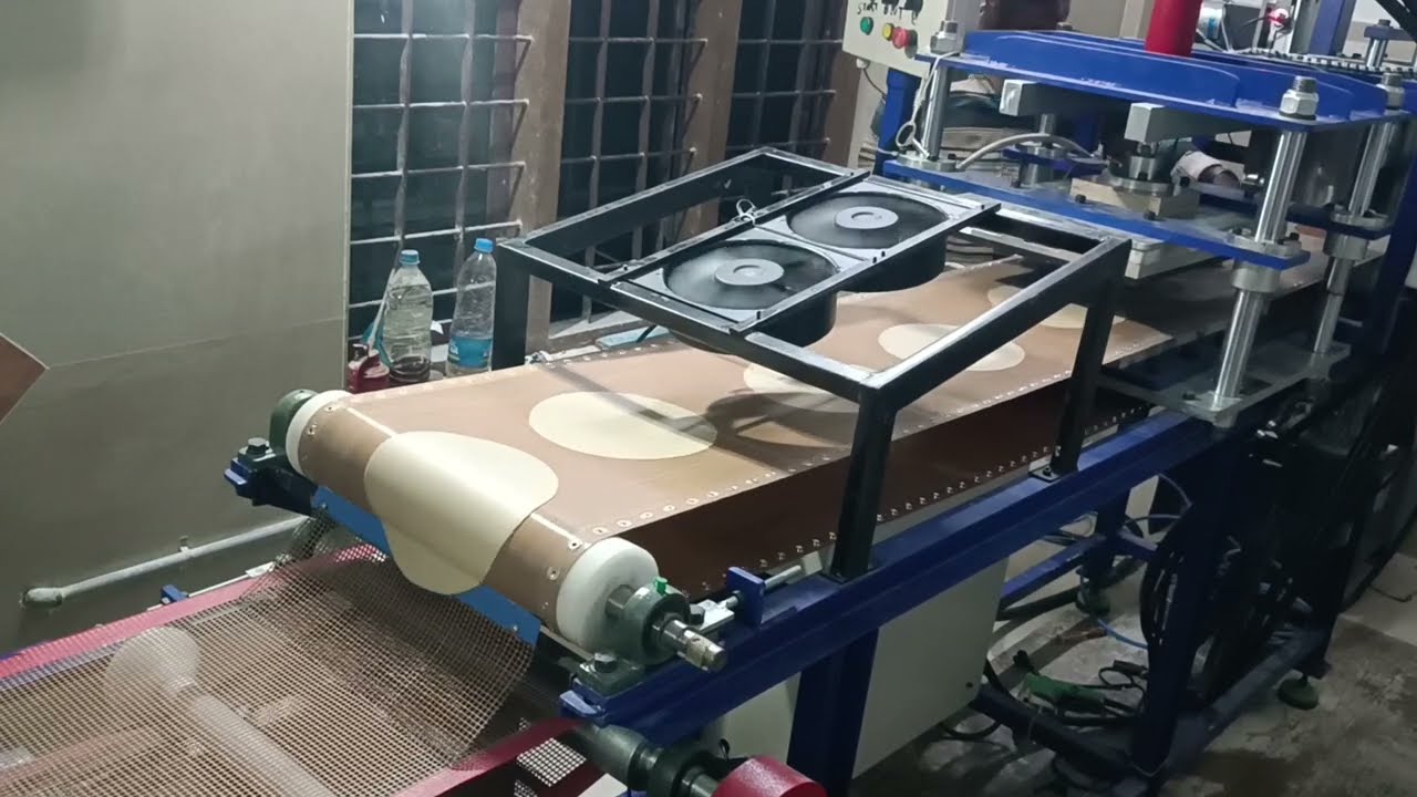 Automatic Semi cooked chapati making machine