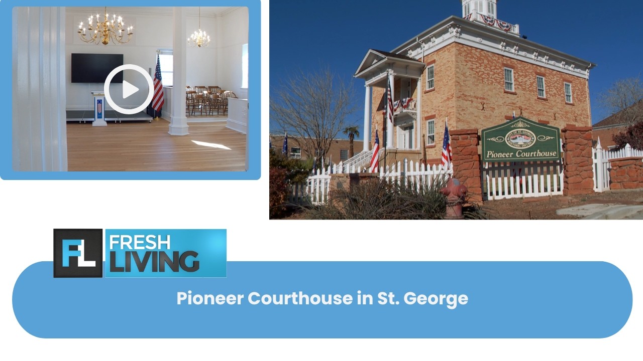 Historic Pioneer Courthouse in St. George Restored as United We Pledge Headquarters