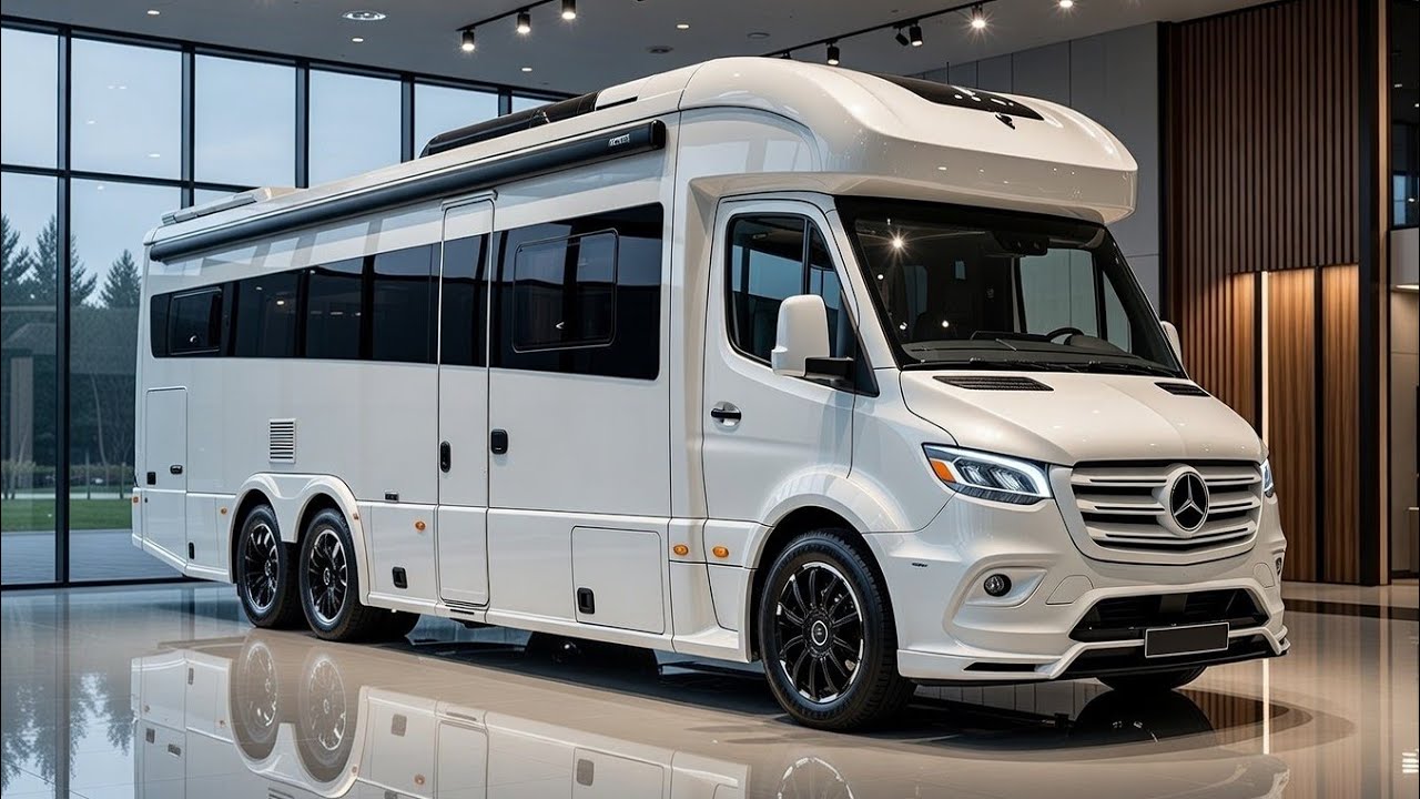INSANE 2027 Mercedes Camper RV — A $3M Luxury Apartment on Wheels!