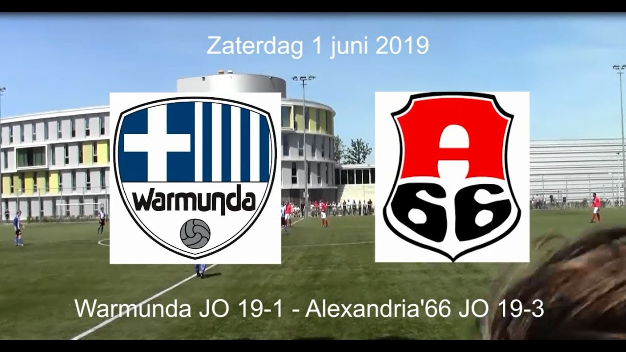 Bekerfinale Warmunda JO 19-1 - Alexandria'66 JO 19-3 4-5