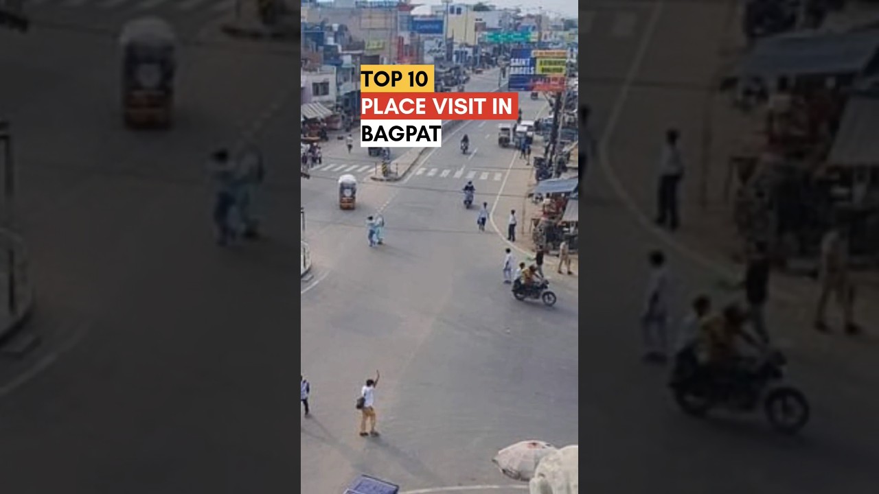 Top 10 Place Visit In Baghpat, Uttar Pradesh 🔥🛕 #bagpat #placestovisit #tourismseries