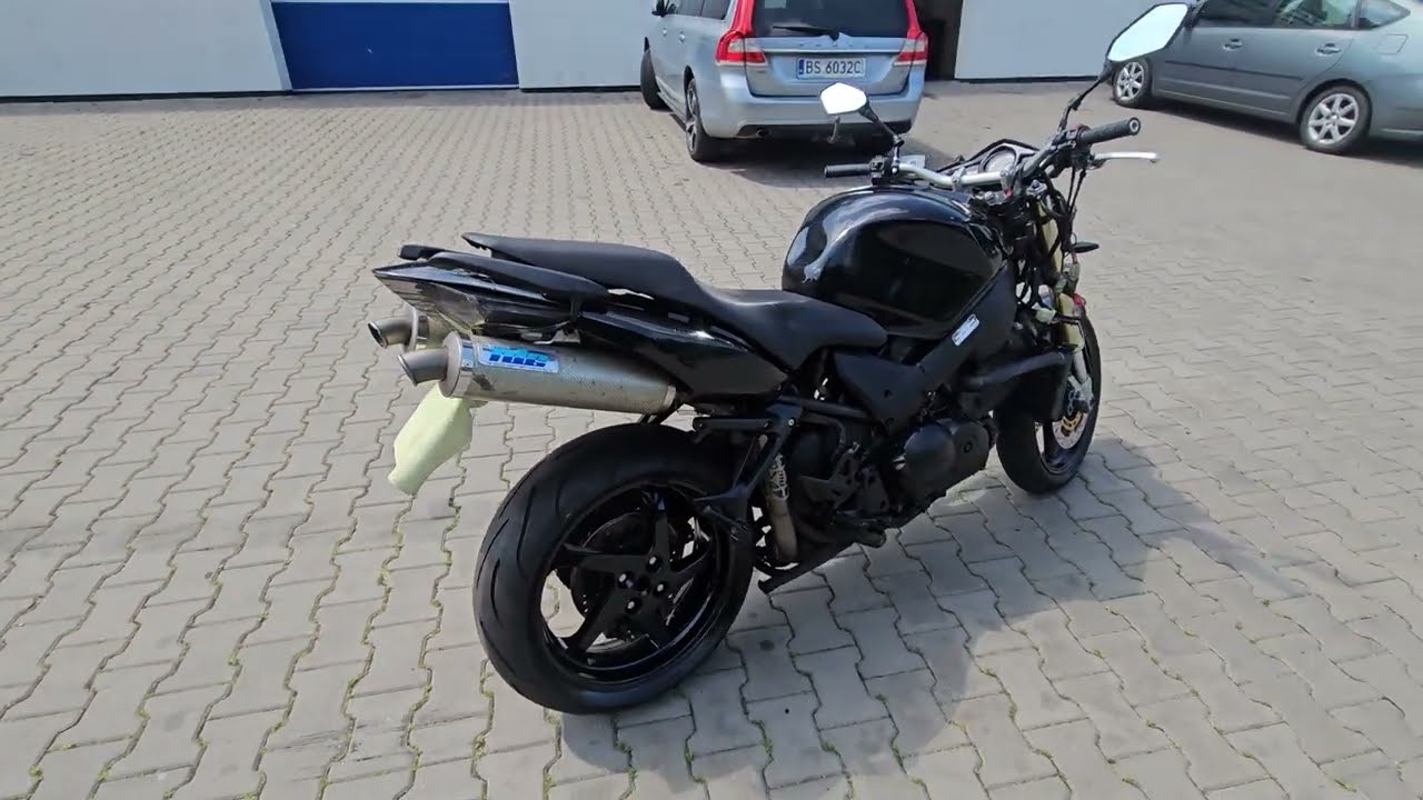 Honda VFR 800 Vtec Naked Upside Down MIG Exhaust