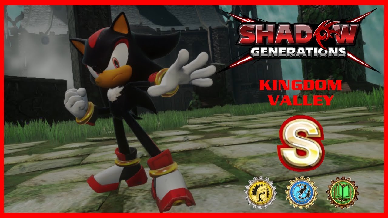 Sonic x Shadow Generations /4 Kindom Valley +Schlüssel +S-Rang