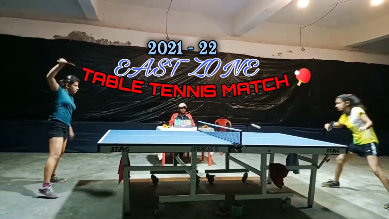 Table Tennis Match ll L.N. Mithila University Vs Burdwan University ll East Zone Women Table Tennis🏓