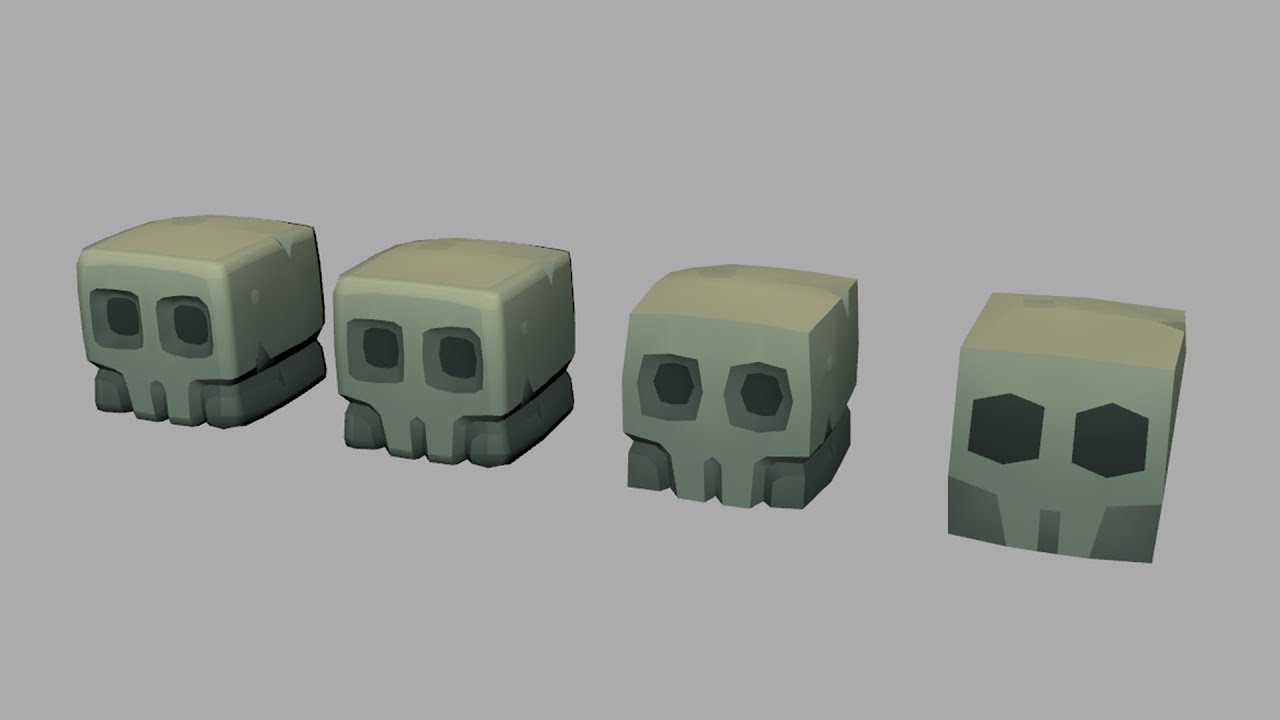 Cube World Jungle Temple - 3D Modeling Timelapse #11