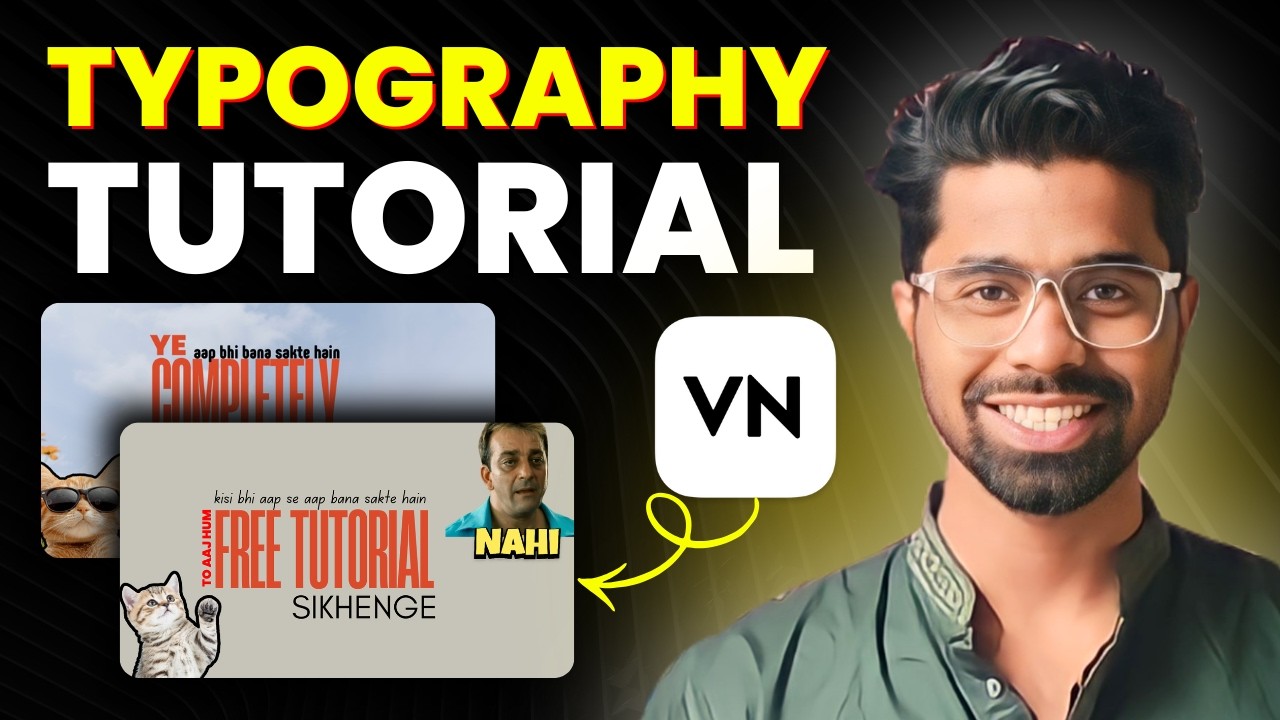 How To Create Typography Reels Using AI | Instagram Trending Typography Video Editing Just One Click