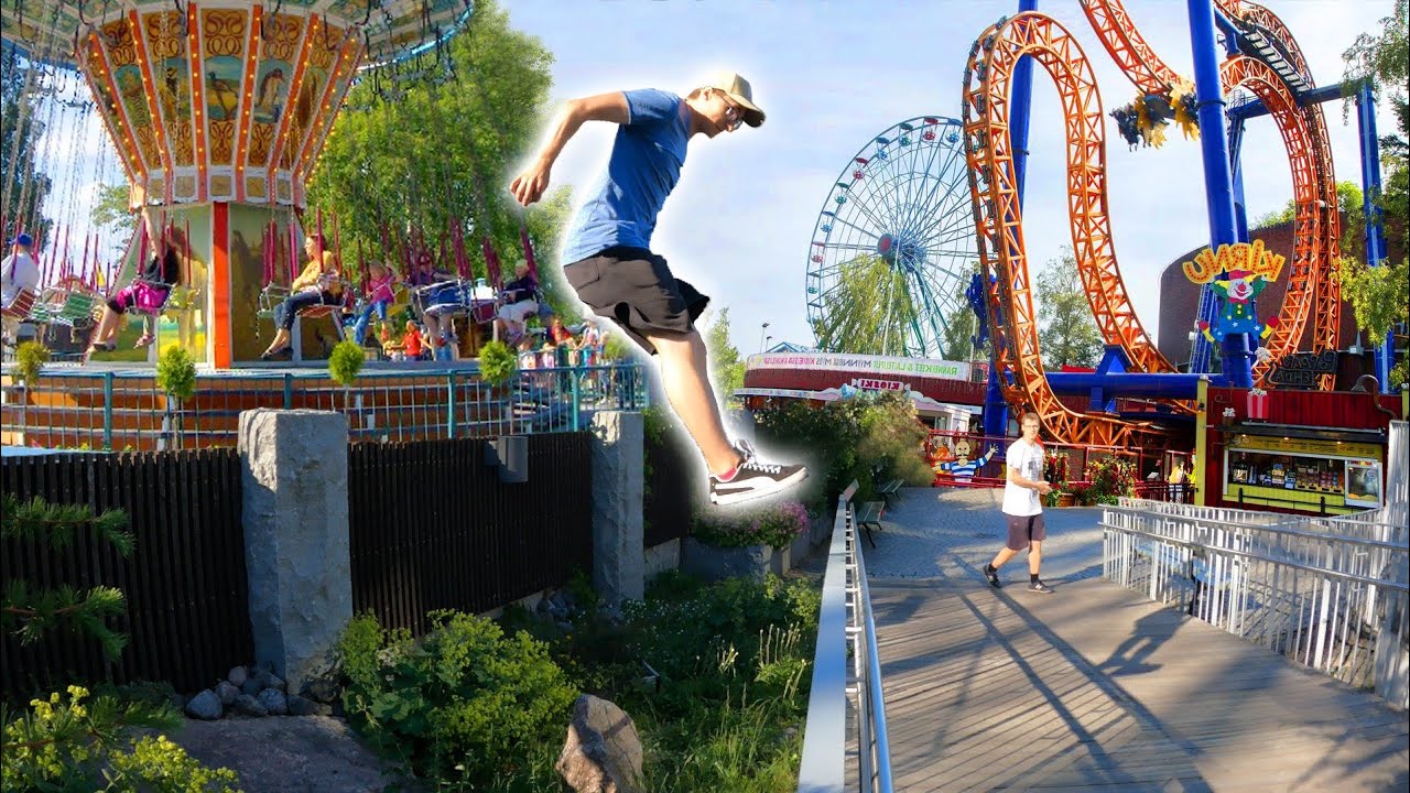 PARKOURIA LINNANMÄELLÄ!