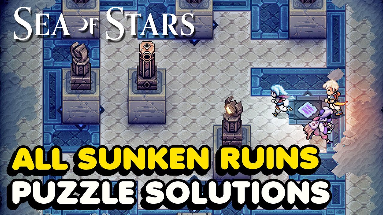 Sea of Stars All Sunken Ruin Puzzle Solutions (Hey, That's a Reskin! Trophy Guide)