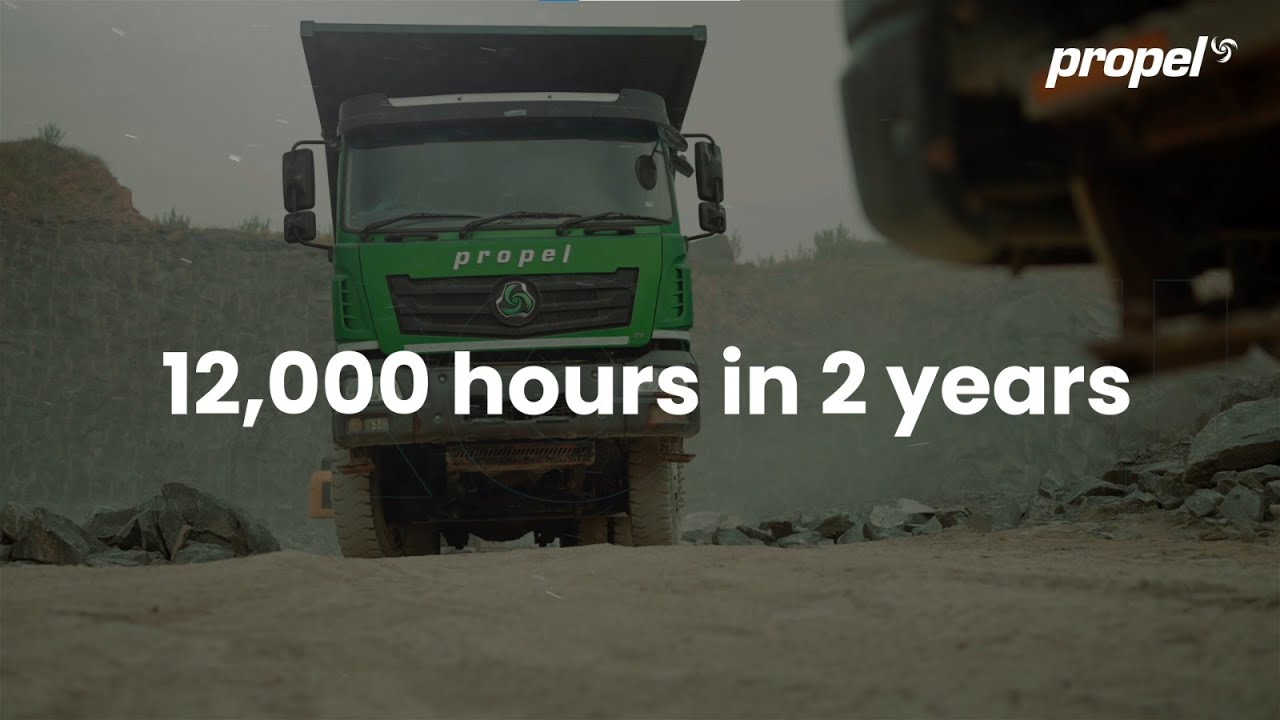 Setting New Benchmarks - Propel EV Dump Truck 470MEV 12000 Hours in 2 years ! #alwaysahead #PropelEV