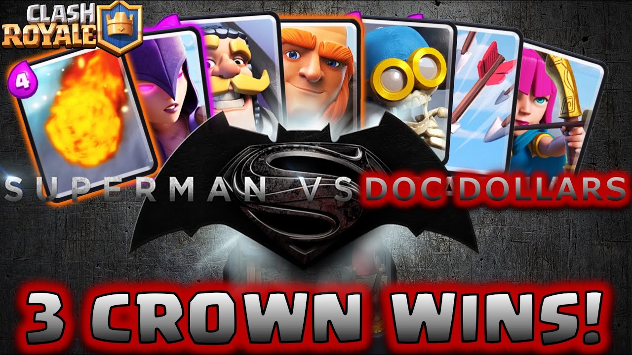 Clash Royale - How to 3 crown the HUT SPAMMERS!!! (Lvl4 v Lvl 7)