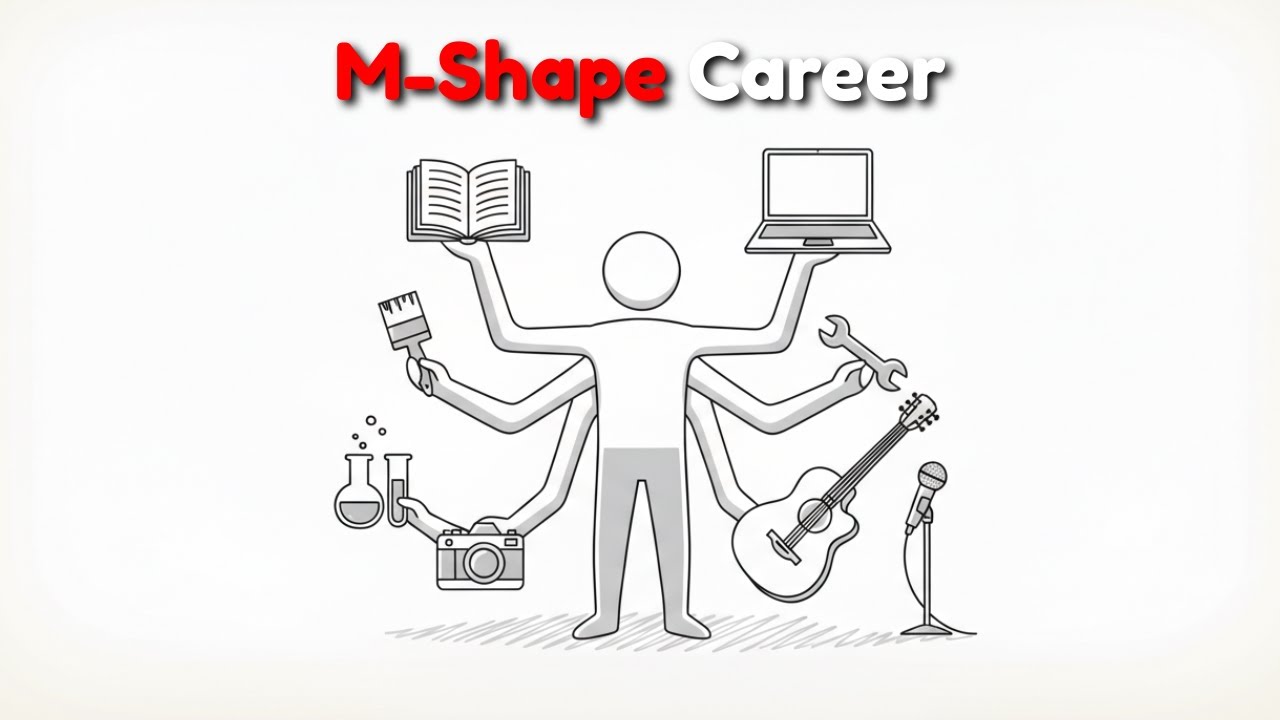 Career Strategy For People With Too Many Interests (Build Your M-Shape)