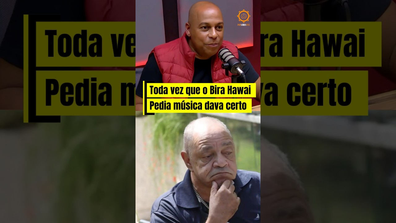 Toda vez que o Bira Hawai pedia música dava certo 🎙️ Delcio Luiz
