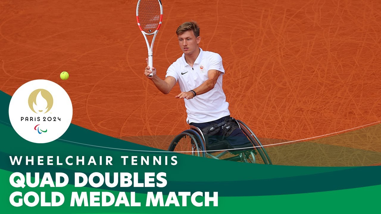 NETHERLANDS X GREAT BRITAIN - Quad Doubles - Gold Match | Wheelchair Tennis - Paris 2024 Paralympics