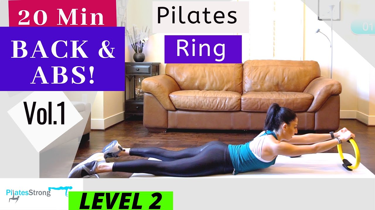 How to use the Magic Circle to Strengthen Your Back & Shoulders | Workout by PilatesStrong