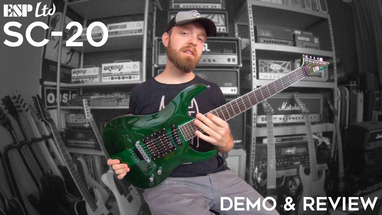 A Classic Deftones Guitar? ESP LTD SC-20 Review!