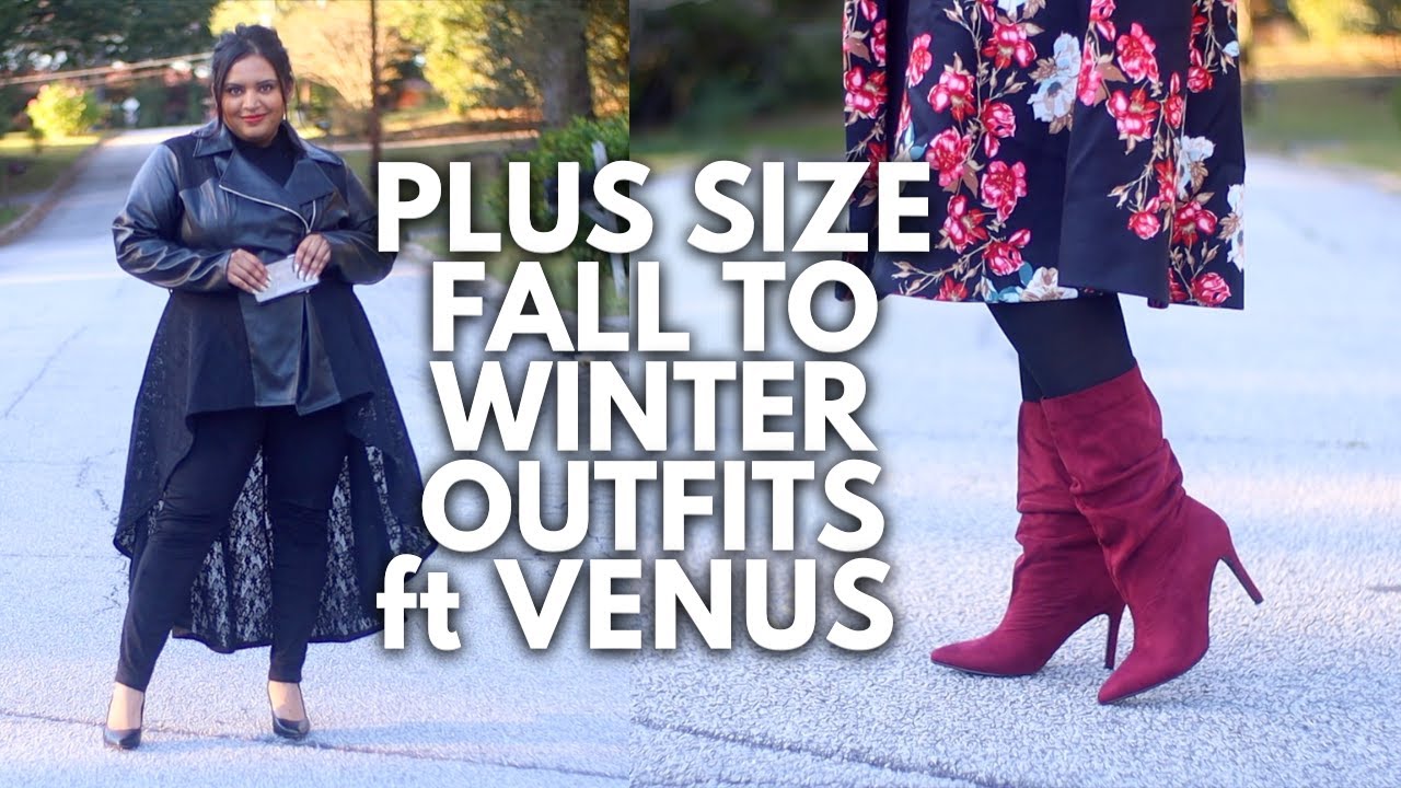 Plus Size Fall to Winter Outfits | Venus Clothing Haul