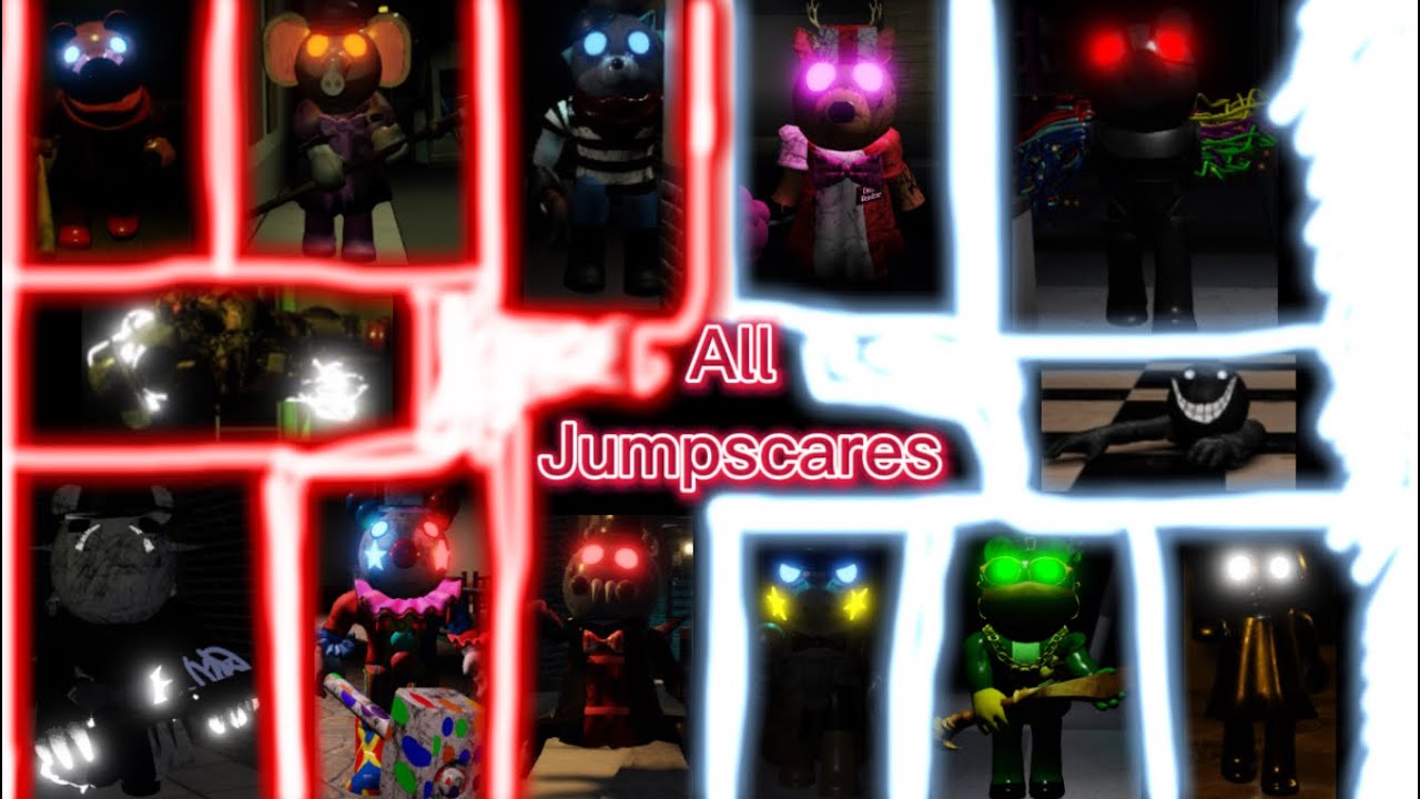 Piggy Special Fun: Remastered all Jumpscares Book 1,2 & extra skins (+ OLD to new skins) DEC 1 2023