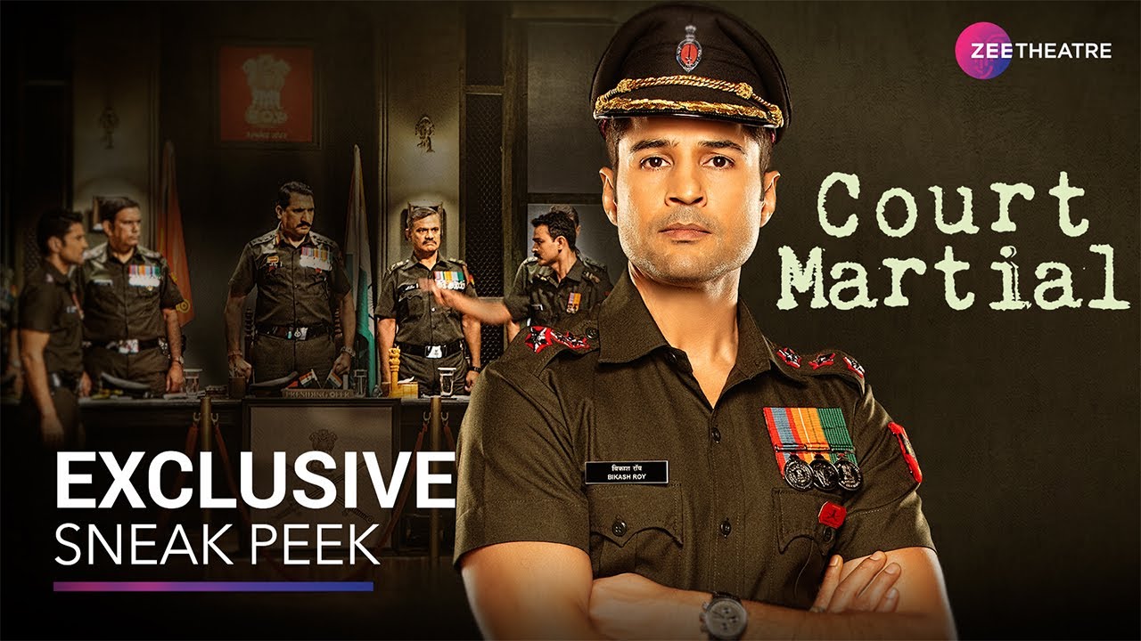 Exclusive Sneak Peek | Court Martial | Rajeev Khandelwal | Courtroom Drama | Zee Theatre