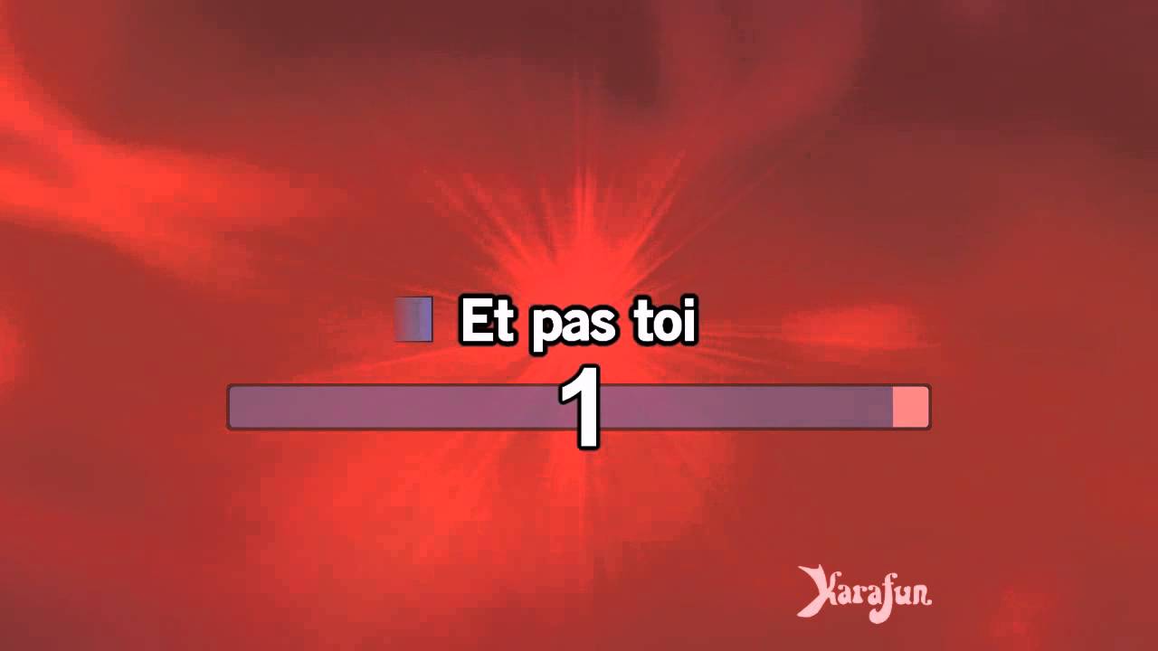 Karaoké Pas toi - Jean-Jacques Goldman *
