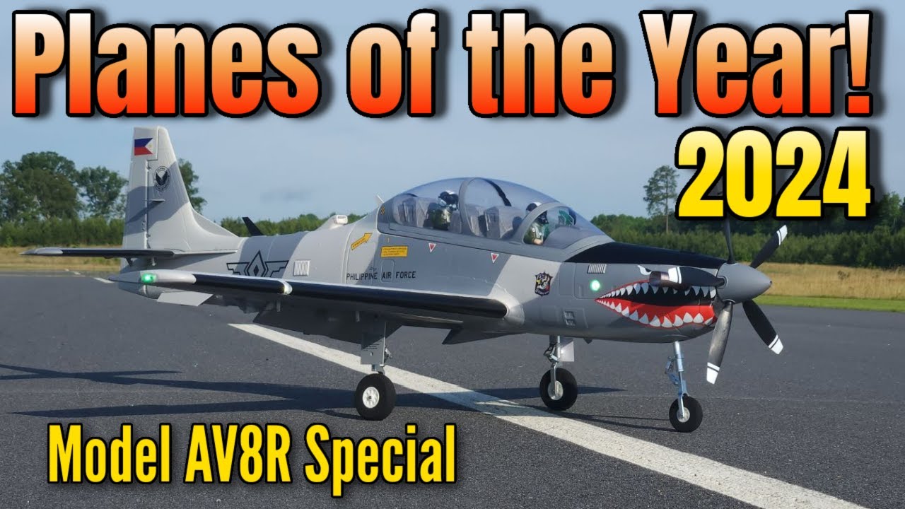 RC Planes Of The Year 2024 - Model AV8R Special