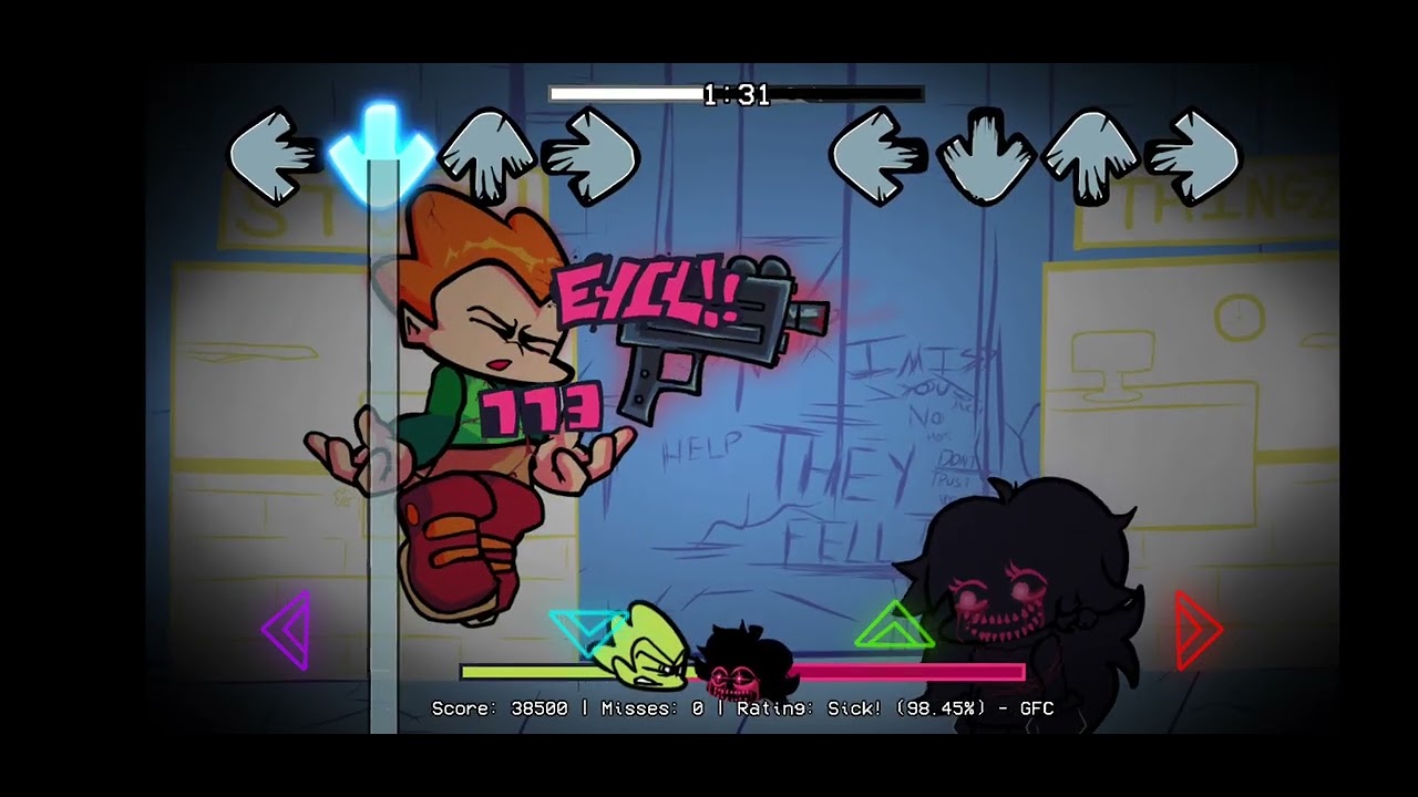 Fnf corruption Spirit Pico vs Evil Gf   Powerdown