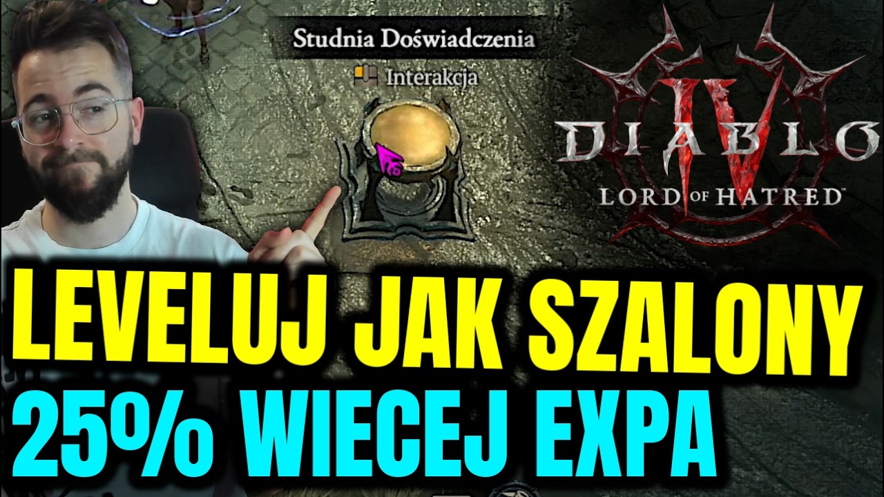 Zdobywaj 25% EXPA więcej! UKRYTY BONUS do EXPA w Diablo 4: Lord of Hatred | PORADNIK