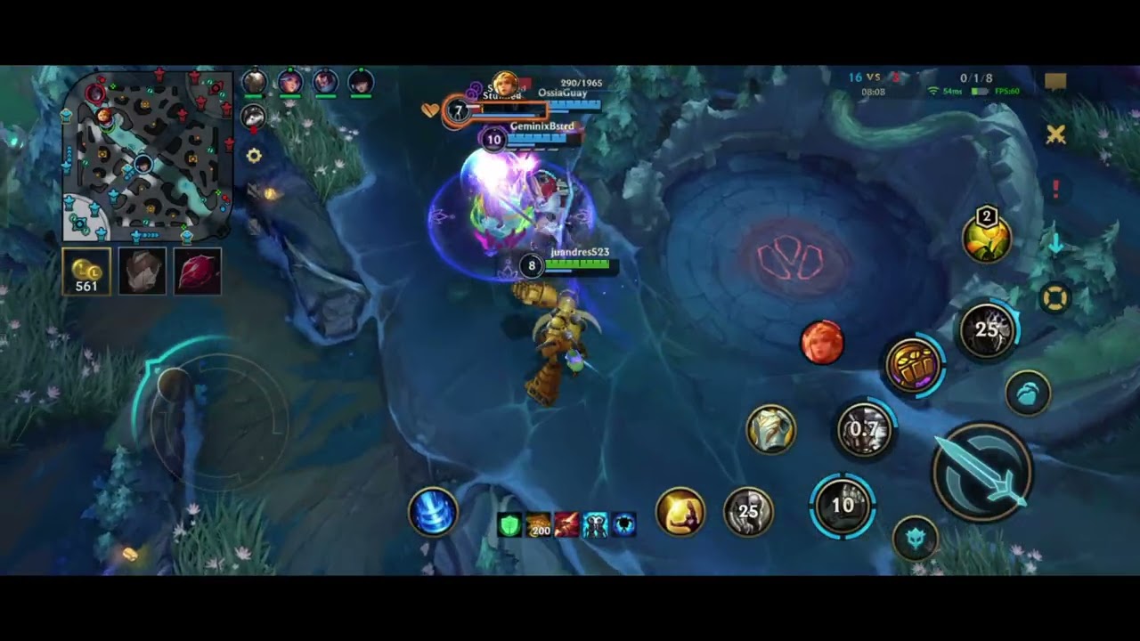 LOL WILD RIFT- LET'S HAVE FUN WITH BLITZCRANK___PERFECT AIM-LETHAL HOOK
