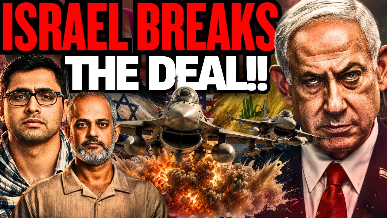 Israel Breaks Iran Peace Deal, Lebanon Hit, Trump's PLAN FAIL, Pakistan Out I Manish Rai, Aadi