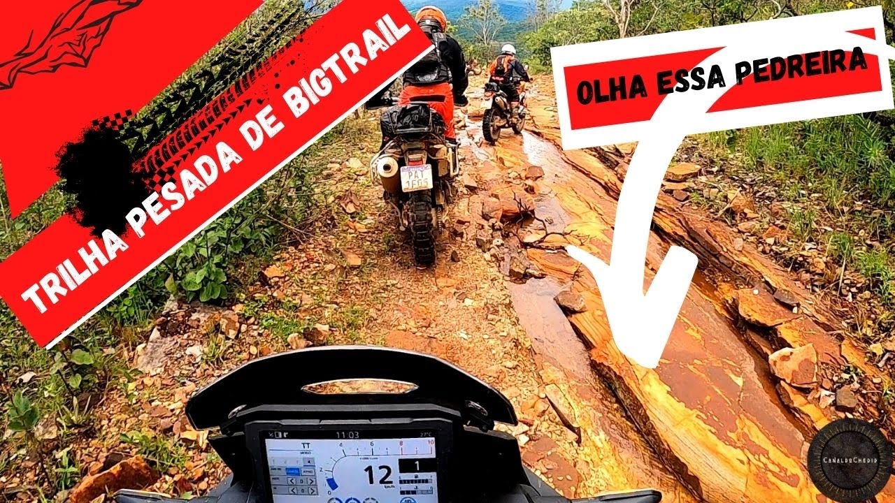 TRILHA PESADA DE BIGTRAIL (PEDRA-AREIA-RIO-VALAS)