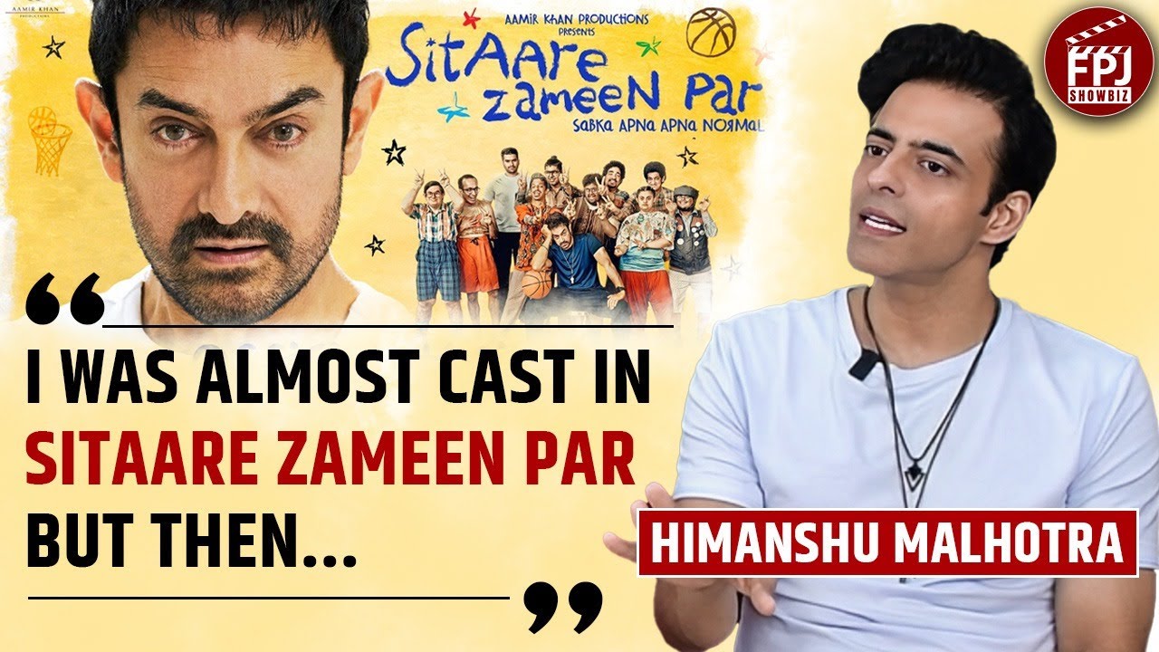 Himanshu Malhotra on Sitaare Zameen Par rejection, quitting TV & divorce reports with wife Amruta