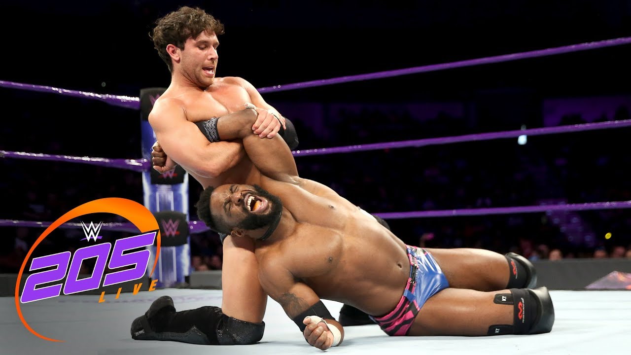 Седрик Александер против Ноама Дара: WWE 205 Live, 5 декабря 2017 года.