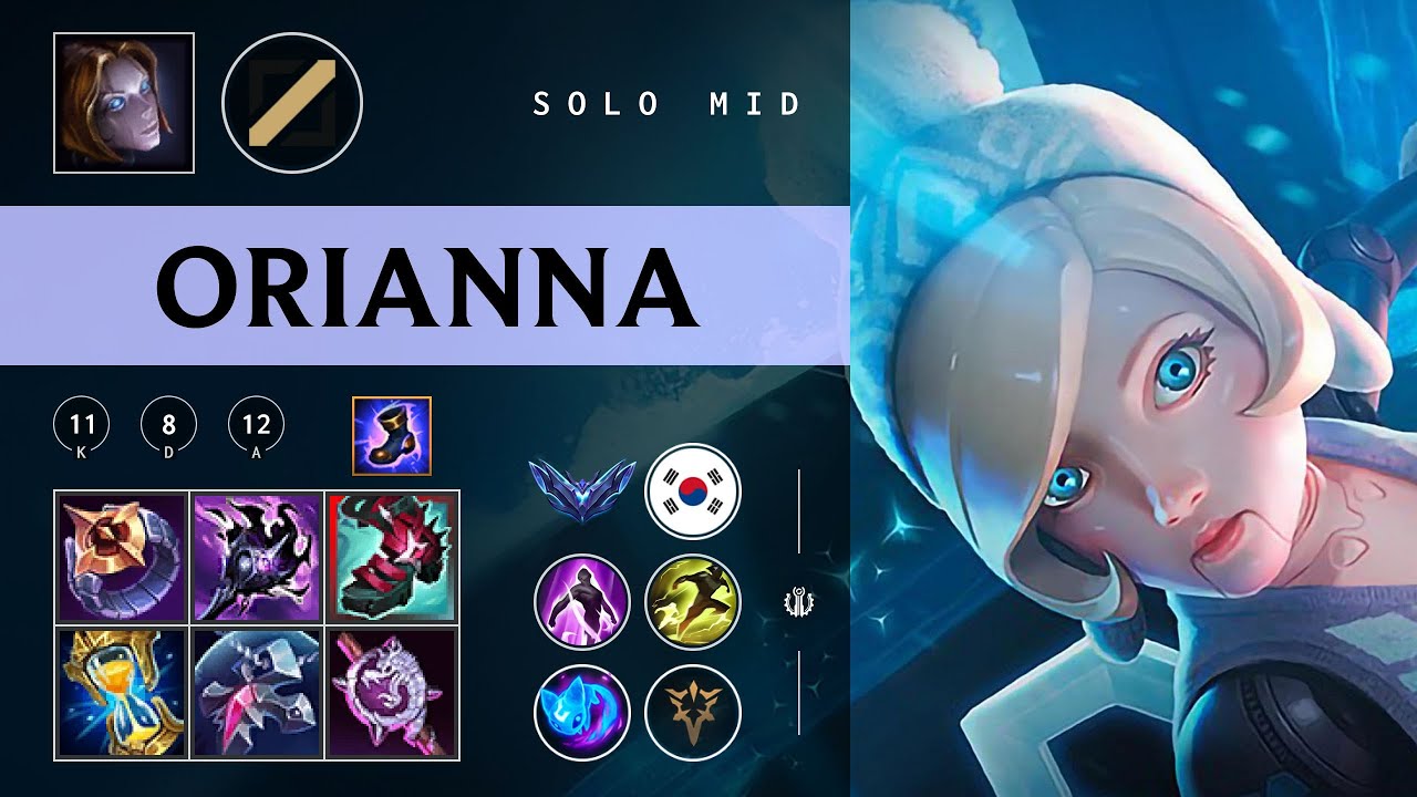 Orianna Mid vs Ahri - KR Diamond Patch 26.03