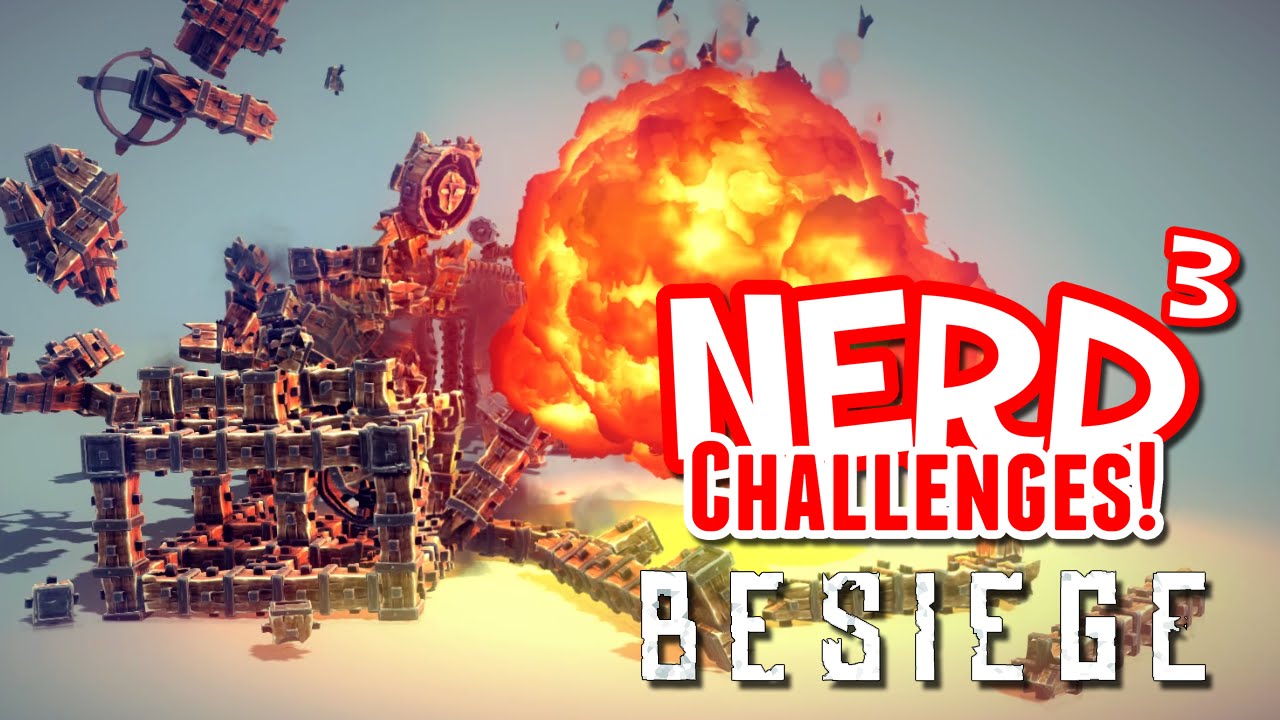 Nerd³ Challenges! Mono... D'oh! - Besiege