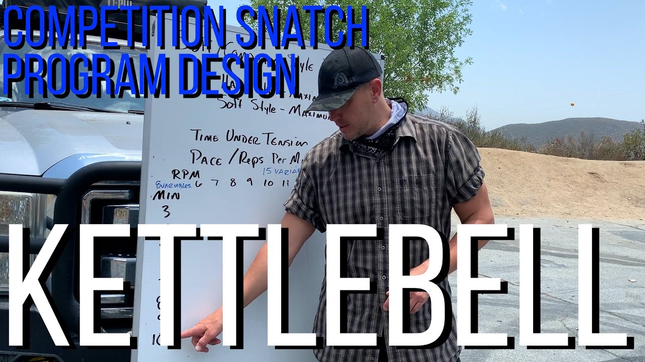 Kettlebell - soft / competition style Snatch program design - nerd math