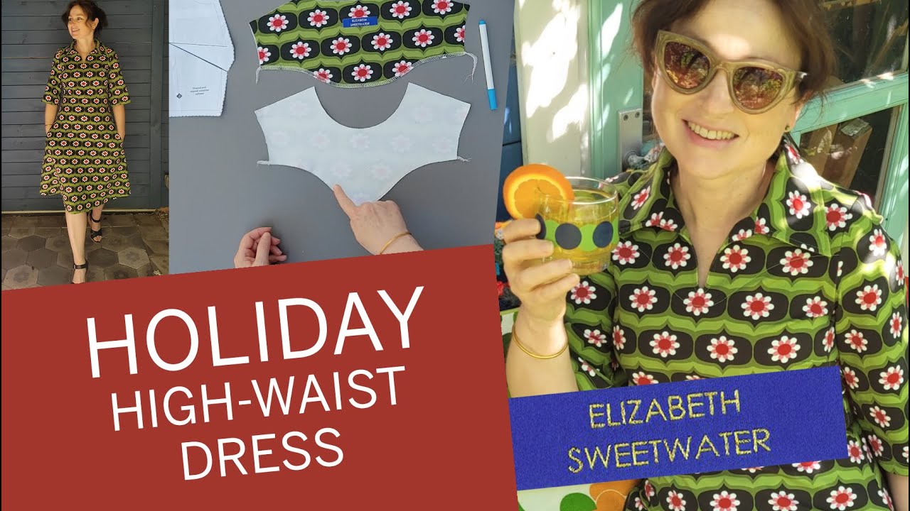 Holiday High-Waist Dress